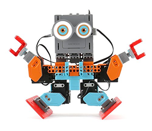 UBTECH JR0602 Jimu Robot BuzzBot & MuttBot - App Enabled STEM Learning Robotic Building Block Kit