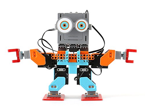 UBTECH JR0602 Jimu Robot BuzzBot & MuttBot - App Enabled STEM Learning Robotic Building Block Kit