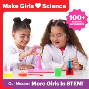 Doctor Jupiter Girls First Science Experiment Kit for Kids Ages 4-5-6-7-8| Birthday Gift Ideas for 4-8 Year Old Girls| STEM Learning & Educational Toys