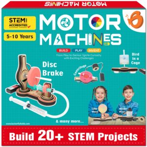 butterflyedufields 20+ stem projects for kids ages 6 8 10 12 years boys girls | ultimate diy science experiments for kids | educational engineering toys best birthday gift idea
