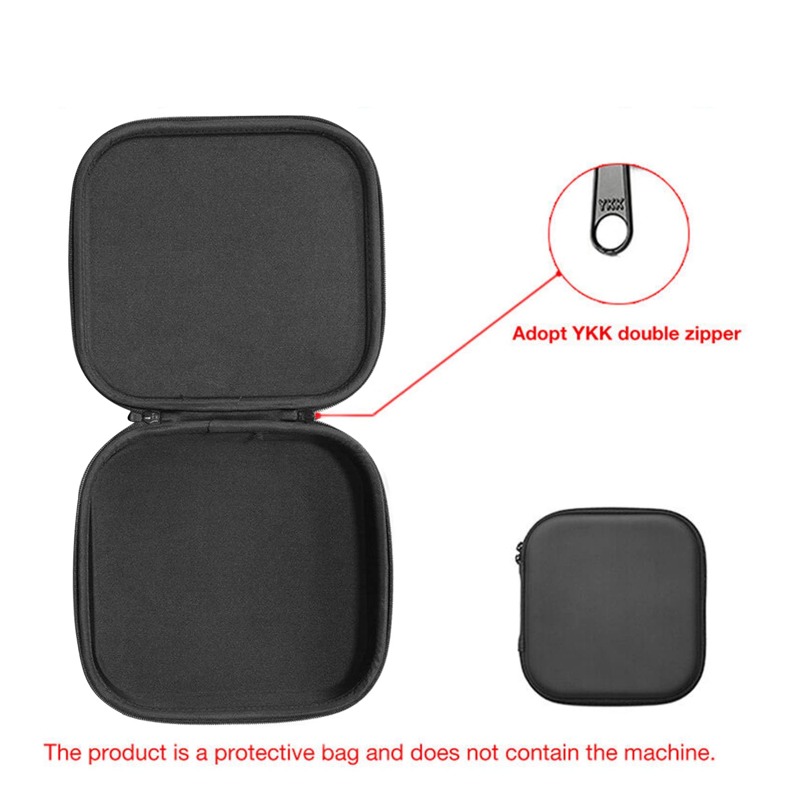 2023 Anti-Scratch Wireless Zipper Storage Bag Travel Carrying Case for AirPods Max