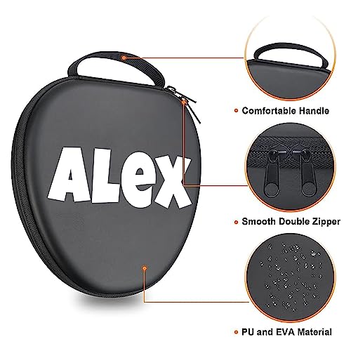 Hard Case for New AirPods Max, Travel Carrying Headphone Case with Custom Name Earpad Cover Protective Portable Storage Bag Personalized Gift APM1