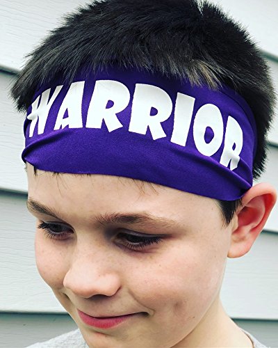 5 Pack of Ninja Headbands, Warrior Headband for Kids, Adult Wide Headbands, Ninja Party Favors for Boys, Unisex Athletic Headgear Five Pack - Set of 5 (Multi Red)