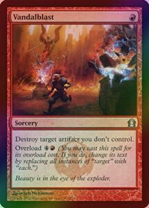 magic: the gathering - vandalblast (111) - return to ravnica - foil