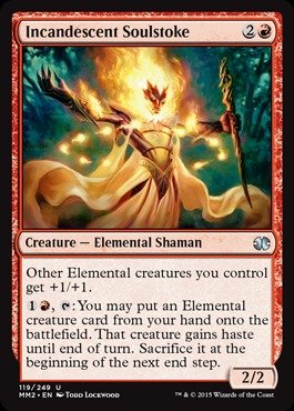 Magic: the Gathering - Incandescent Soulstoke (119/249) - Modern Masters 2015