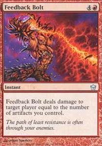 magic: the gathering - feedback bolt - fifth dawn