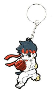 ryu chibi keychain