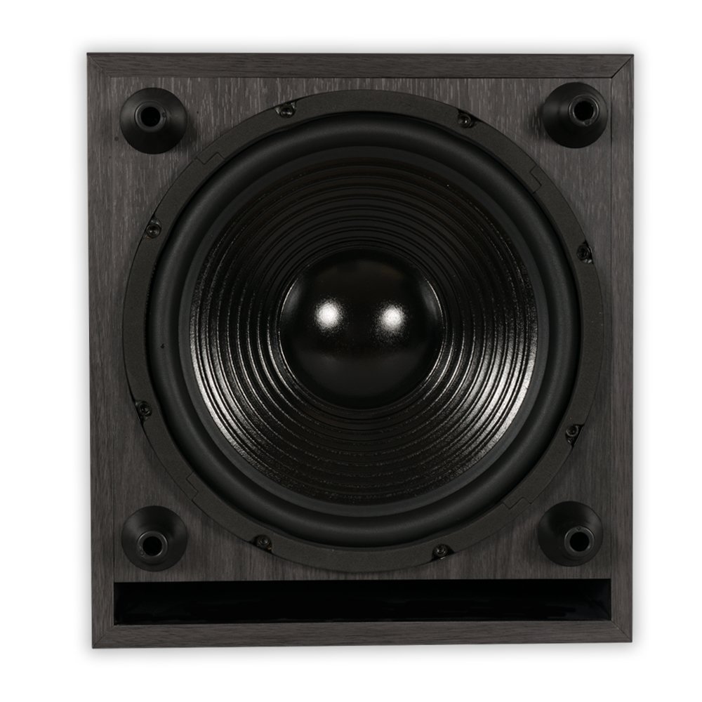 Acoustic Audio PSW-10 400 Watt 10-Inch Down Firing Powered Subwoofer (Black)