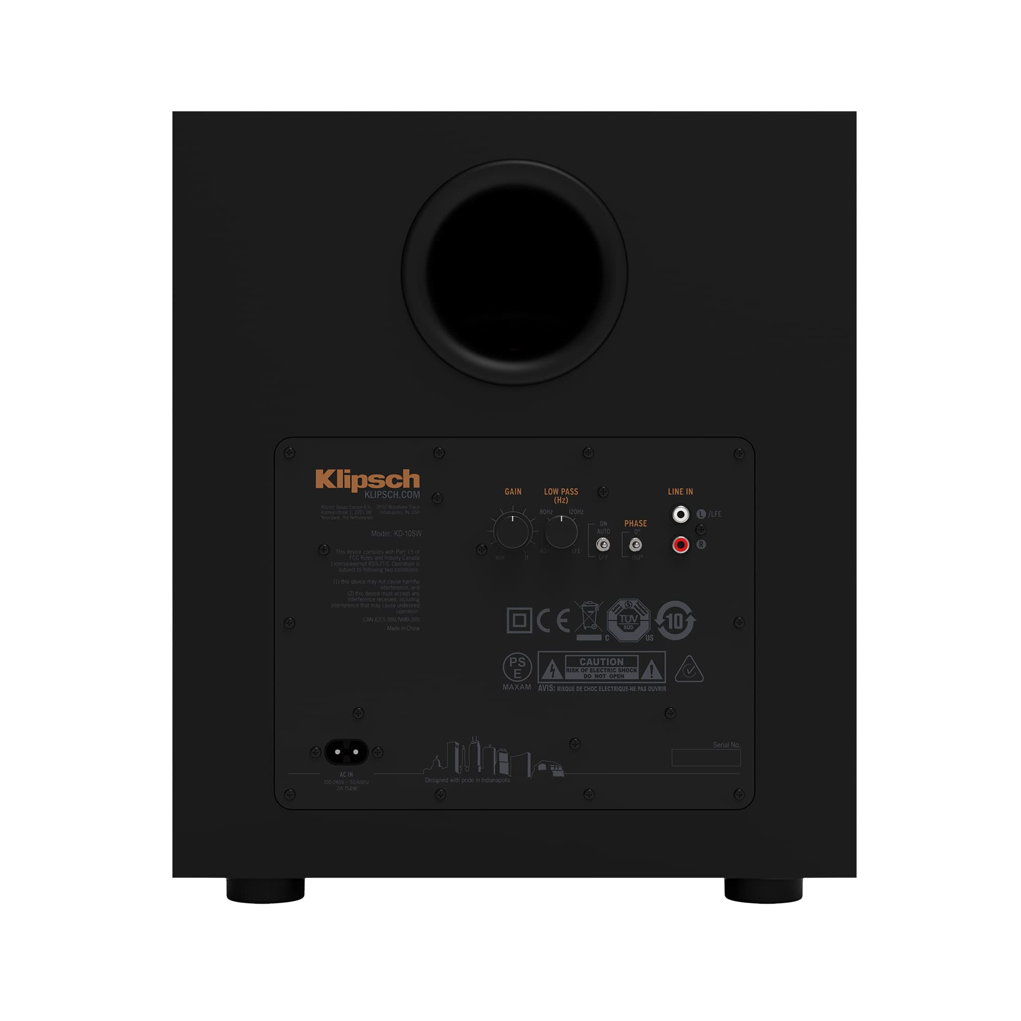 Klipsch KD-10SW 10" Subwoofer