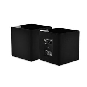 KEF Kube8b 8 Inch 300 Watt Powered Subwoofer (Black)