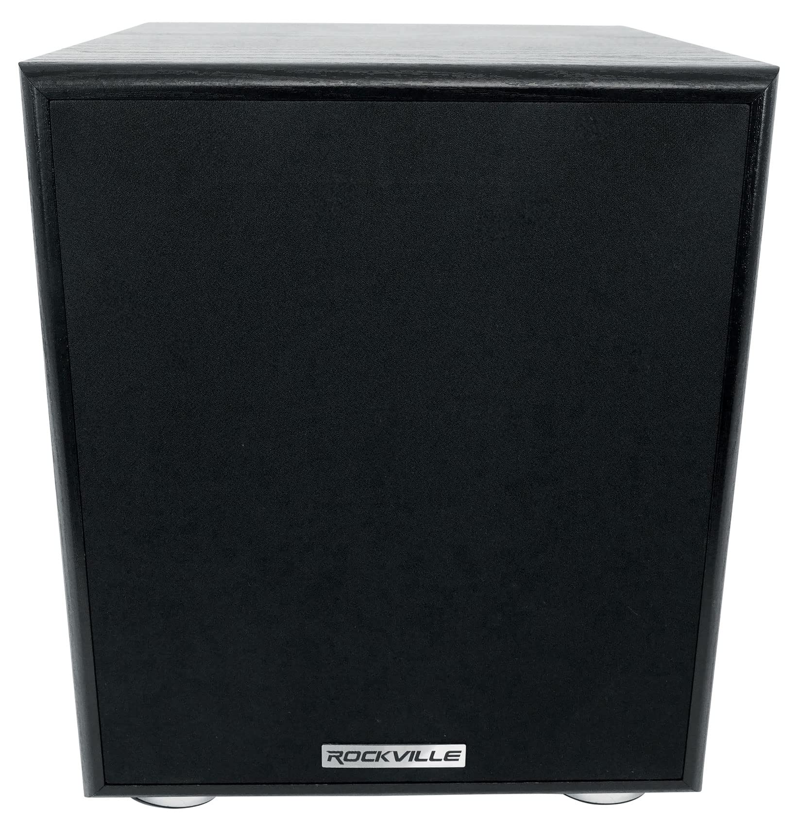 Rockville Rock Shaker 6.5" Inch Black 200w Powered Home Theater Subwoofer Sub