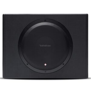 Rockford Fosgate Punch P300-12 Single 12" 300-Watt Amplified Subwoofer in Enclosure - Black