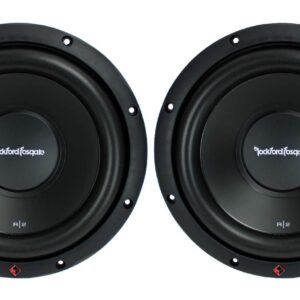 Rockford Fosgate 2 New R2D2-10 1000W 10" 2-Ohm Car Audio Subwoofers Subs R2D210