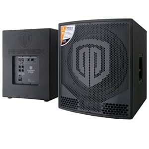 PRORECK PR18 18 inch 2000W P.M.P.O Active Powered PA DJ Subwoofer Cabinet (ONE subwoofer)