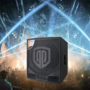 PRORECK PR18 18 inch 2000W P.M.P.O Active Powered PA DJ Subwoofer Cabinet (ONE subwoofer)