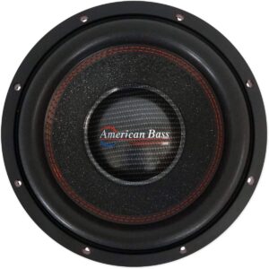 American Bass HAWK1244 Competition 12 Woofer 3000 Watt 4 Ohm Dvc