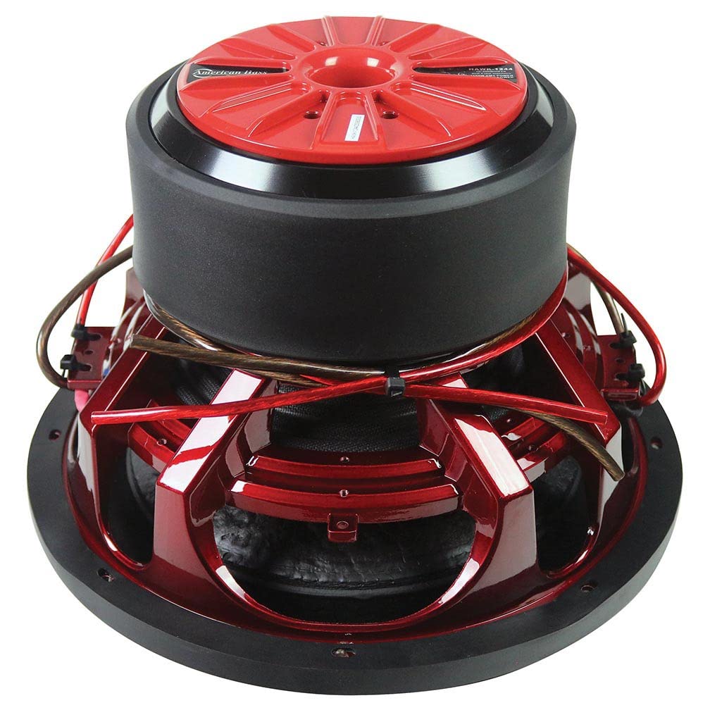 American Bass HAWK1244 Competition 12 Woofer 3000 Watt 4 Ohm Dvc