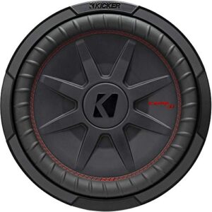 KICKER 48CWRT124 CompRT 12" Subwoofer, DVC, 4-ohm