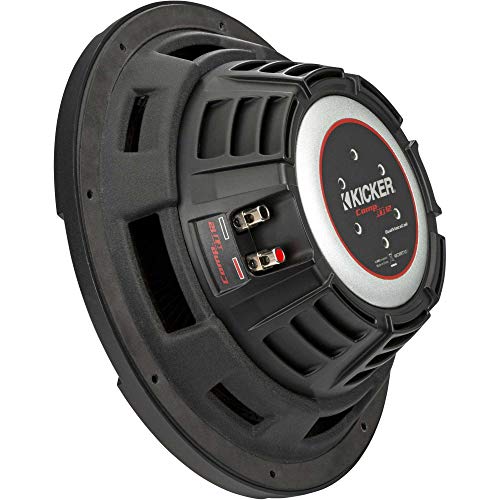 KICKER 48CWRT124 CompRT 12" Subwoofer, DVC, 4-ohm