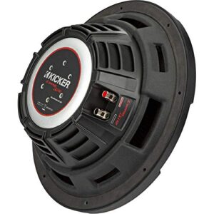 KICKER 48CWRT124 CompRT 12" Subwoofer, DVC, 4-ohm