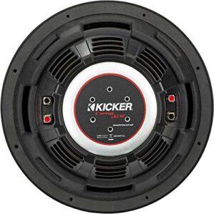 KICKER 48CWRT124 CompRT 12" Subwoofer, DVC, 4-ohm