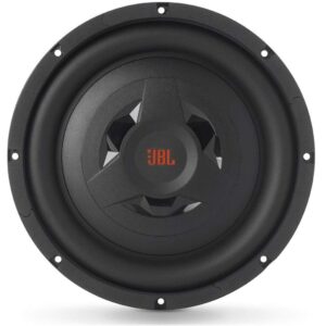 JBL Club WS1200 12" Shallow Mount subwoofer w/SSI (Selectable Smart Impedance) Switch from 2 to 4 ohm Bundled with Alphasonik Earbuds