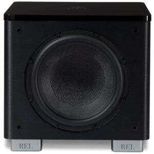 REL Acoustics HT/1003 MKII Subwoofer, HT-Air Wireless compatible, Line Grained Black Composite