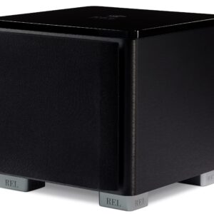 REL Acoustics HT/1003 MKII Subwoofer, HT-Air Wireless compatible, Line Grained Black Composite