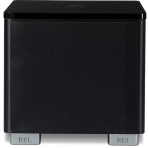 REL Acoustics HT/1003 MKII Subwoofer, HT-Air Wireless compatible, Line Grained Black Composite