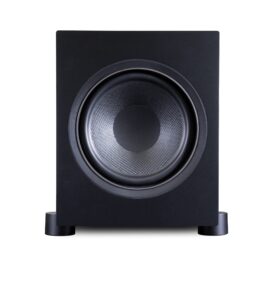 psb alpha s8-8" powered subwoofer, black (each)