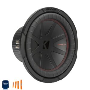 KICKER 48CWR104 CompR 10" Subwoofer, DVC, 4-ohm