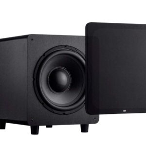 Monoprice SW-15 600 Watt RMS (800 Watt Peak) Powered Subwoofer - 15-Inch, Ported Design, Variable Phase Control, Variable Low Pass Filter, for Home Theater