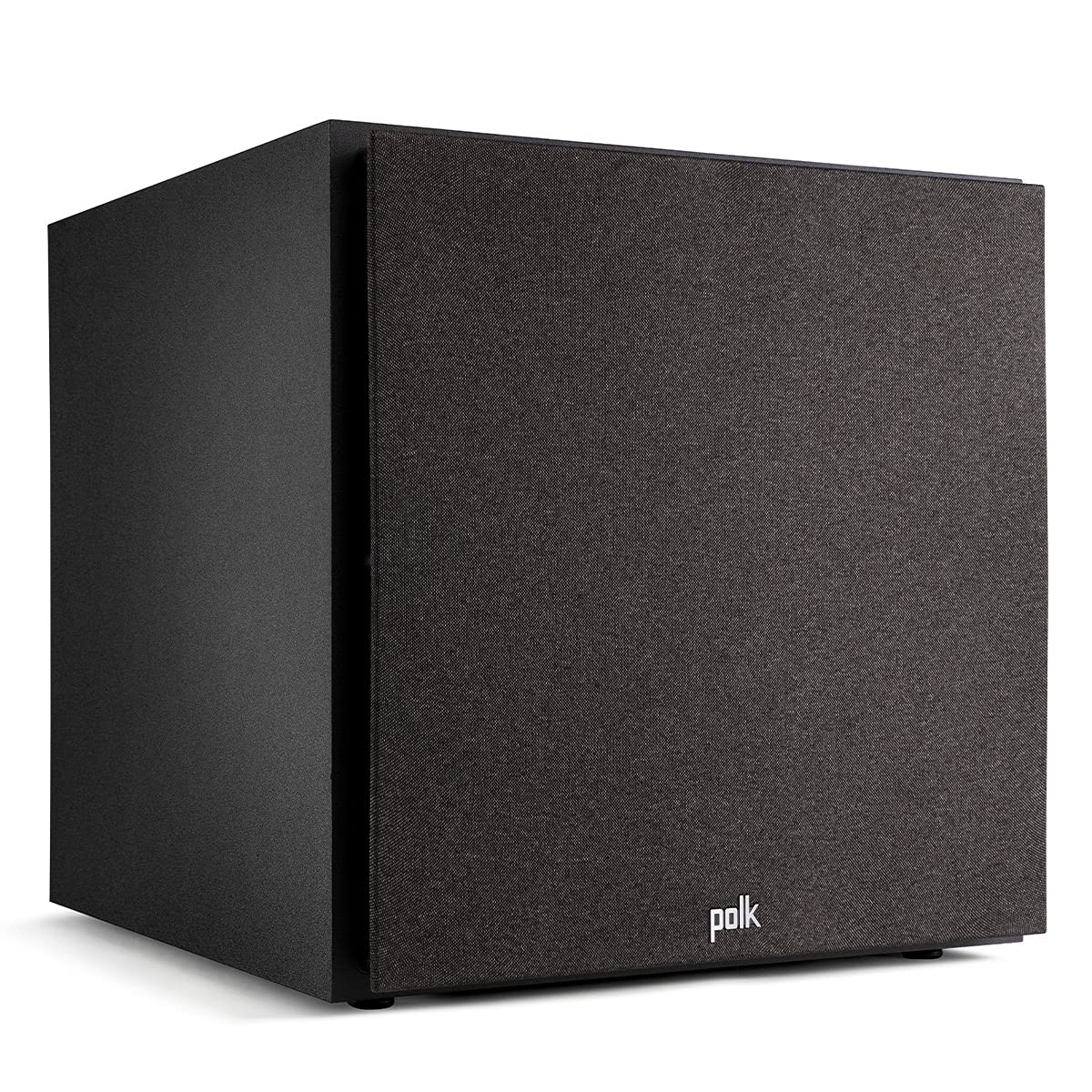 Polk Monitor XT12 Powered Sub - 12" Dynamic Balanced Woofer & 100W Class A/B Amplifier, Low-Resonance MDF Cabinet & Removable Grille, Dolby Atmos & DTS:X Compatible, Midnight Black