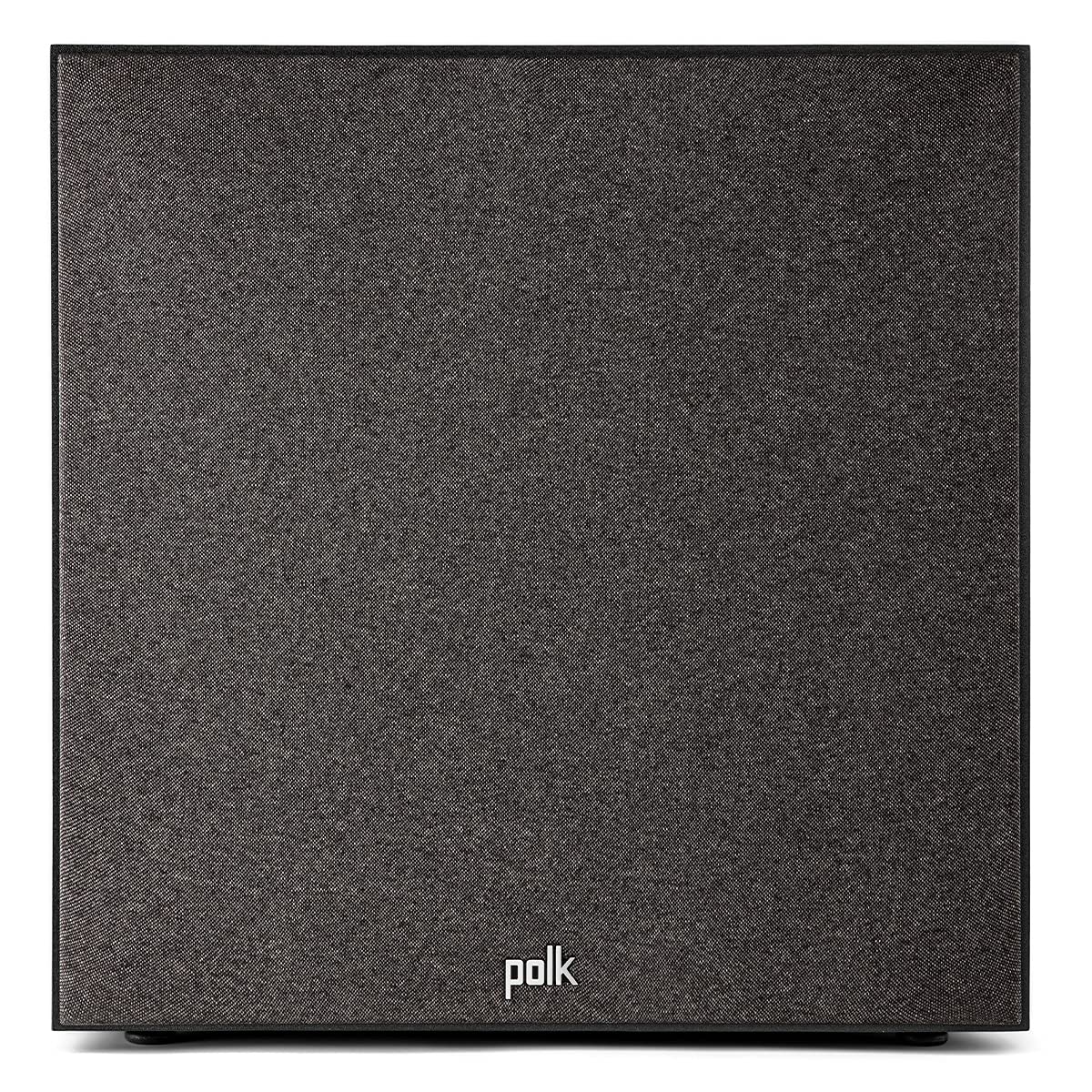 Polk Monitor XT12 Powered Sub - 12" Dynamic Balanced Woofer & 100W Class A/B Amplifier, Low-Resonance MDF Cabinet & Removable Grille, Dolby Atmos & DTS:X Compatible, Midnight Black