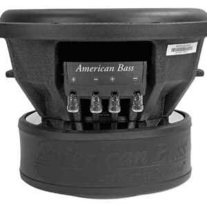 New American Bass Xr-10D4 2000 Watt 10 Inch Dual 4 Ohm Subwoofer Car Audio Sub