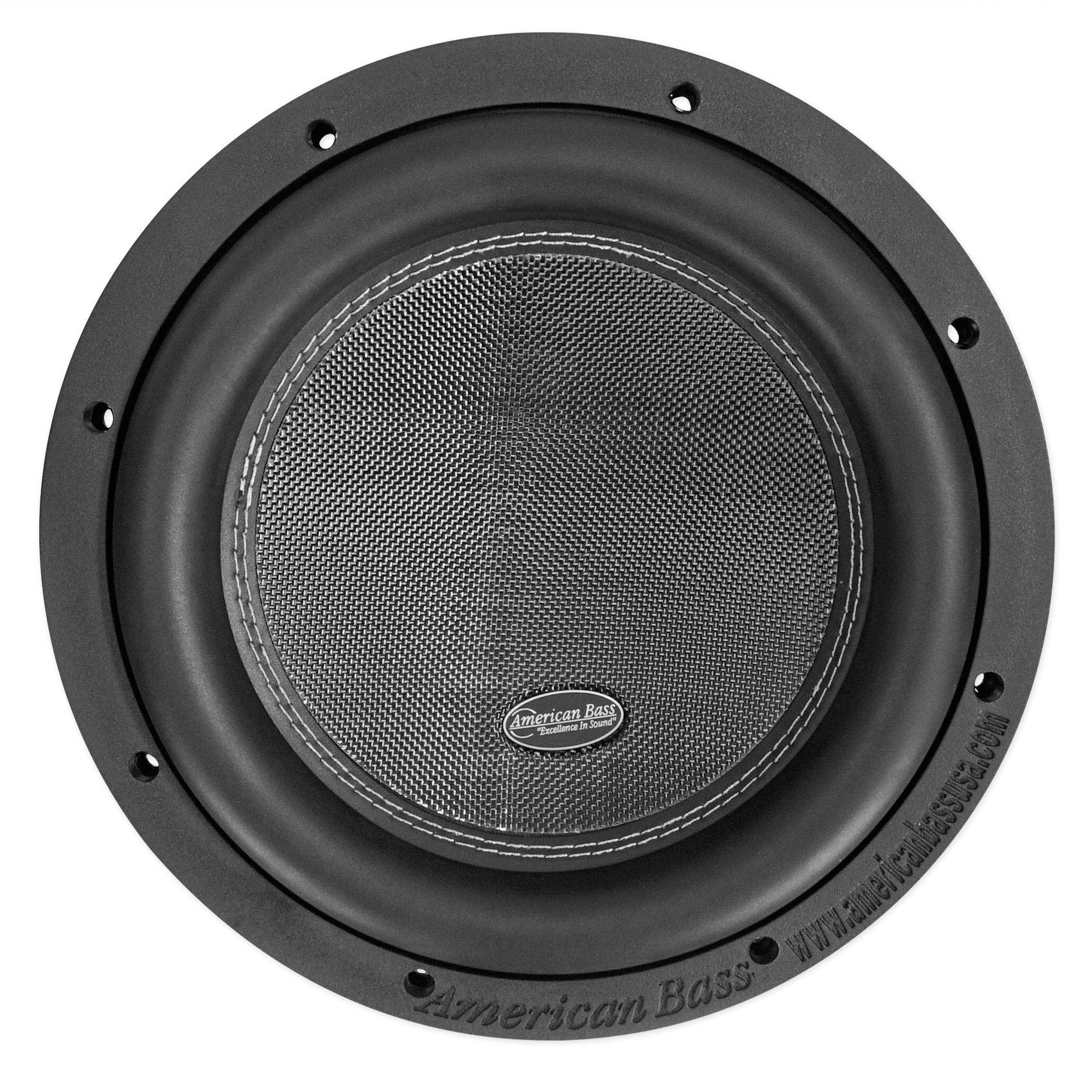 New American Bass Xr-10D4 2000 Watt 10 Inch Dual 4 Ohm Subwoofer Car Audio Sub