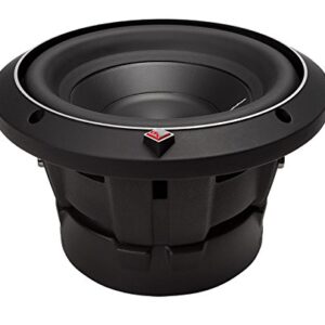 Rockford Fosgate P2D2-8 8" Punch P2 500W 2-Ohm DVC Car Audio Subwoofer Sub with Reinforced Paper Cone and Flexfit Basket