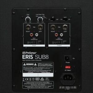 PreSonus Eris Sub 8 Compact Studio Subwoofer