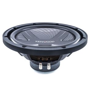 Kenwood KFC-W3041 Car Subwoofer - 2000 Watts Maximum Power, 12 Inch, Single 4 Ohm Voice Coil, Sold Individually