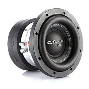 ct sounds meso-6.5-d4 6.5 inch car subwoofer dual 4 ohm, 800 watts max