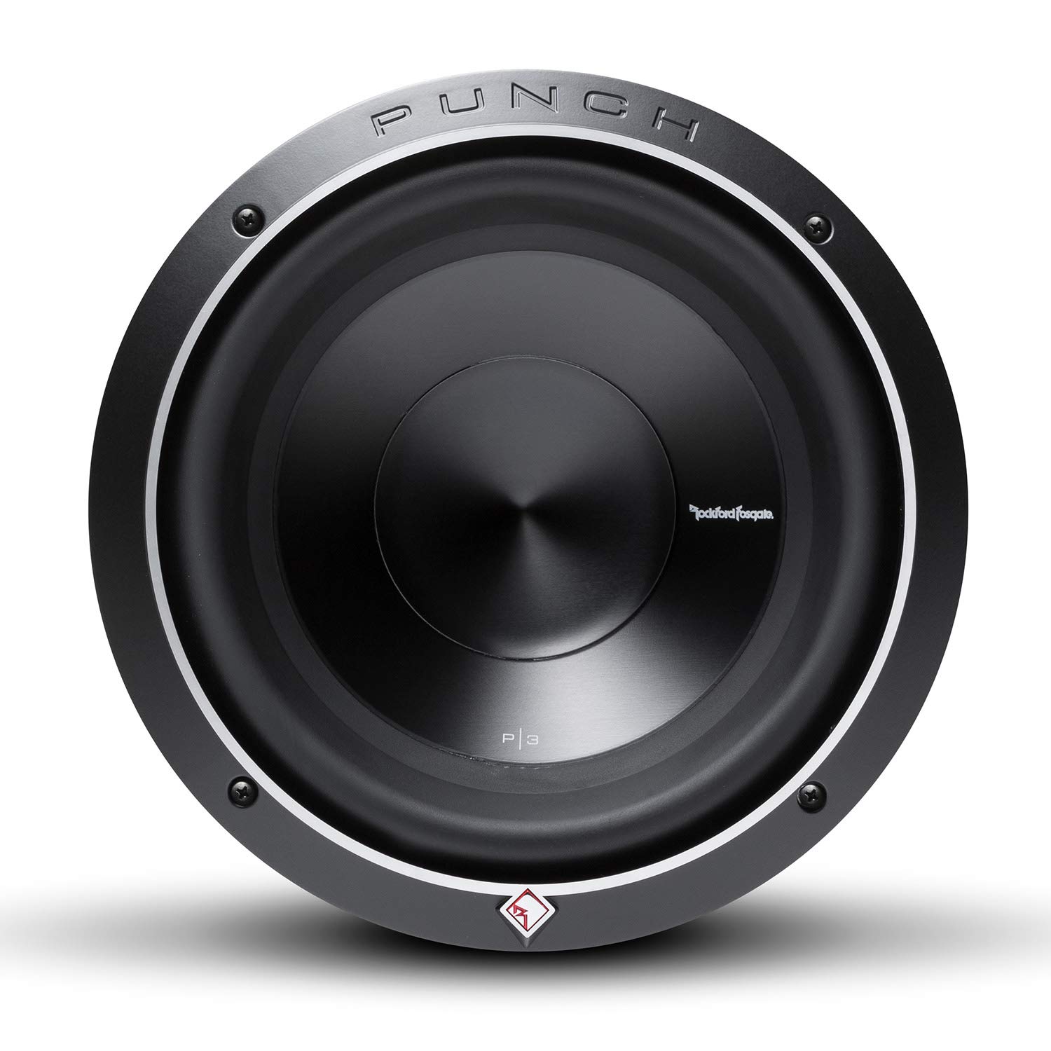 Rockford Fosgate P3D4-10 Punch P3 DVC 4-Ohm 10-Inch 500-Watt RMS 1000 Watts Peak Subwoofer,Black