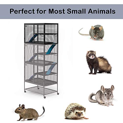 MidWest Homes for Pets Deluxe Critter Nation Add-On Unit Small Animal Cage (Model 163) - Compatible w/ Critter Nation Models 161 & 162