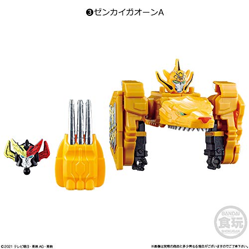 Bandai Shokugan Super Mini PLA Kikai Seintai Zenkaiger 01 ZenkaiOh Juragaon Set (Set of 5)