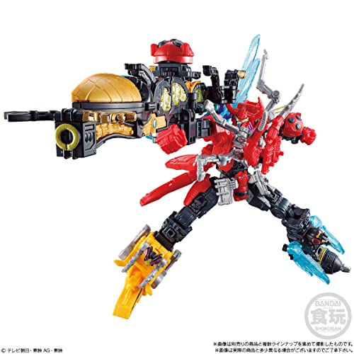 Bandai Shokugan Super Mini PLA Ohsama Sentai King-Ohger Shugod Gattai Series 02 Legend Shugod Set