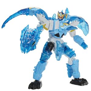 Power Rangers Dino Ptera Freeze Zord for Kids Ages 4 and Up Morphing Dino Robot Zord with Zord Link Mix-and-Match Custom Build System