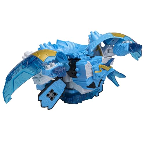 Power Rangers Dino Ptera Freeze Zord for Kids Ages 4 and Up Morphing Dino Robot Zord with Zord Link Mix-and-Match Custom Build System