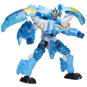 Power Rangers Dino Ptera Freeze Zord for Kids Ages 4 and Up Morphing Dino Robot Zord with Zord Link Mix-and-Match Custom Build System