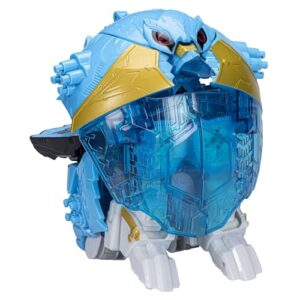 Power Rangers Dino Ptera Freeze Zord for Kids Ages 4 and Up Morphing Dino Robot Zord with Zord Link Mix-and-Match Custom Build System