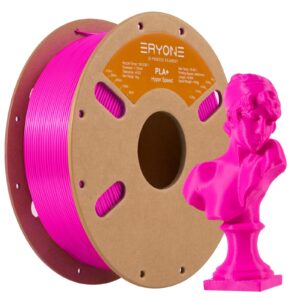 ERYONE High Speed Filament PLA+ 1.75mm +/- 0.03mm, 3D Printing PLA Pro Filament Fit Most FDM Printer, 1kg (2.2LBS) / Spool, Magenta