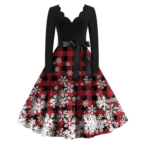 Dresses,50'S Style Dresses for Women Wedding Dresses 50s Style Dresses for Women Long Sleeve Fall Dress Womens Fall Dresses Long Sleeve Mini Dress Long Sleeve Dresses Pla(White,Medium)